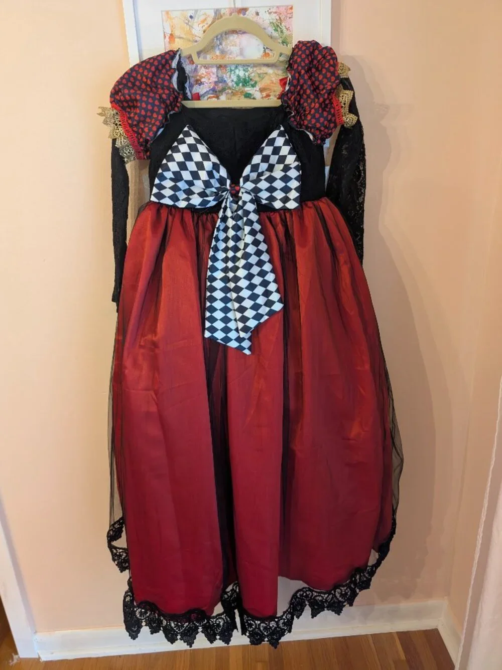 Trish Scully Queen of Hearts Costume Size 12